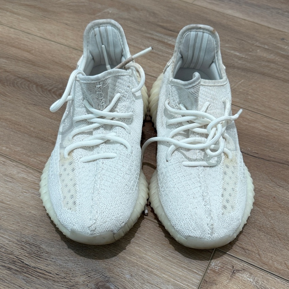 Women's Yeezy Cream White Sneakers